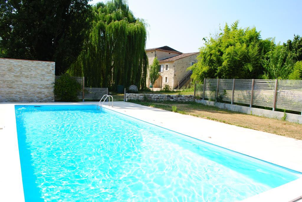 Les Foucauds Hotel Saint-Quentin-de-Caplong Luaran gambar