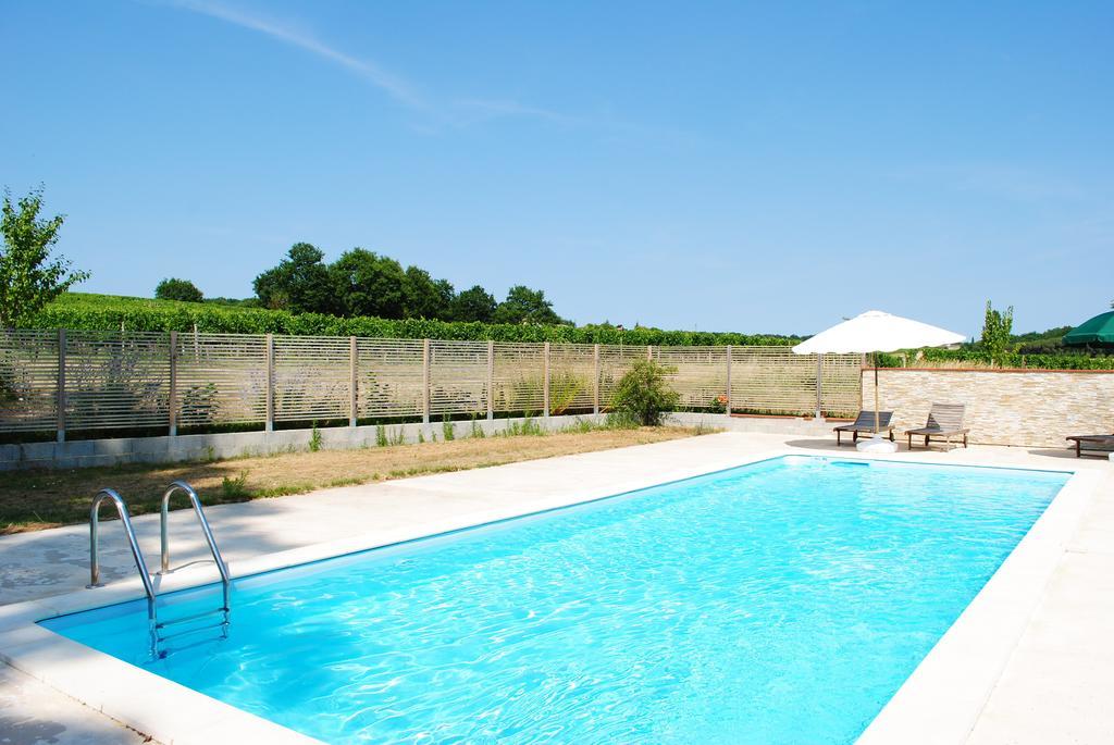 Les Foucauds Hotel Saint-Quentin-de-Caplong Luaran gambar
