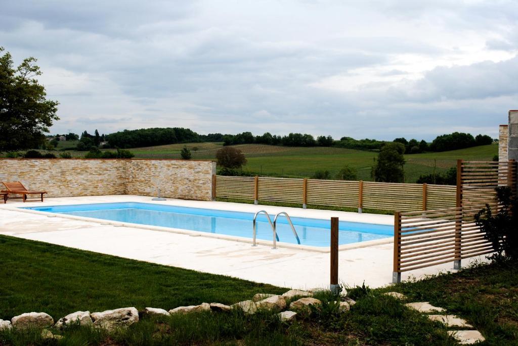 Les Foucauds Hotel Saint-Quentin-de-Caplong Luaran gambar