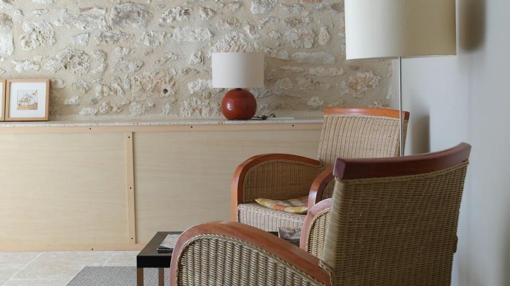 Les Foucauds Hotel Saint-Quentin-de-Caplong Luaran gambar