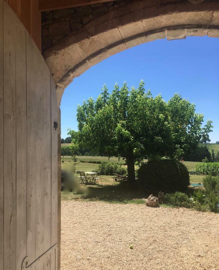 Les Foucauds Hotel Saint-Quentin-de-Caplong Luaran gambar